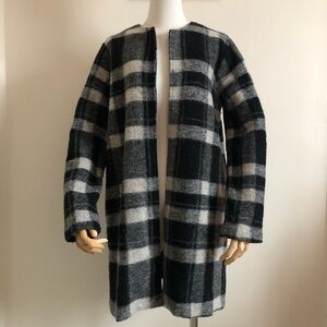 Max studio plaid coat